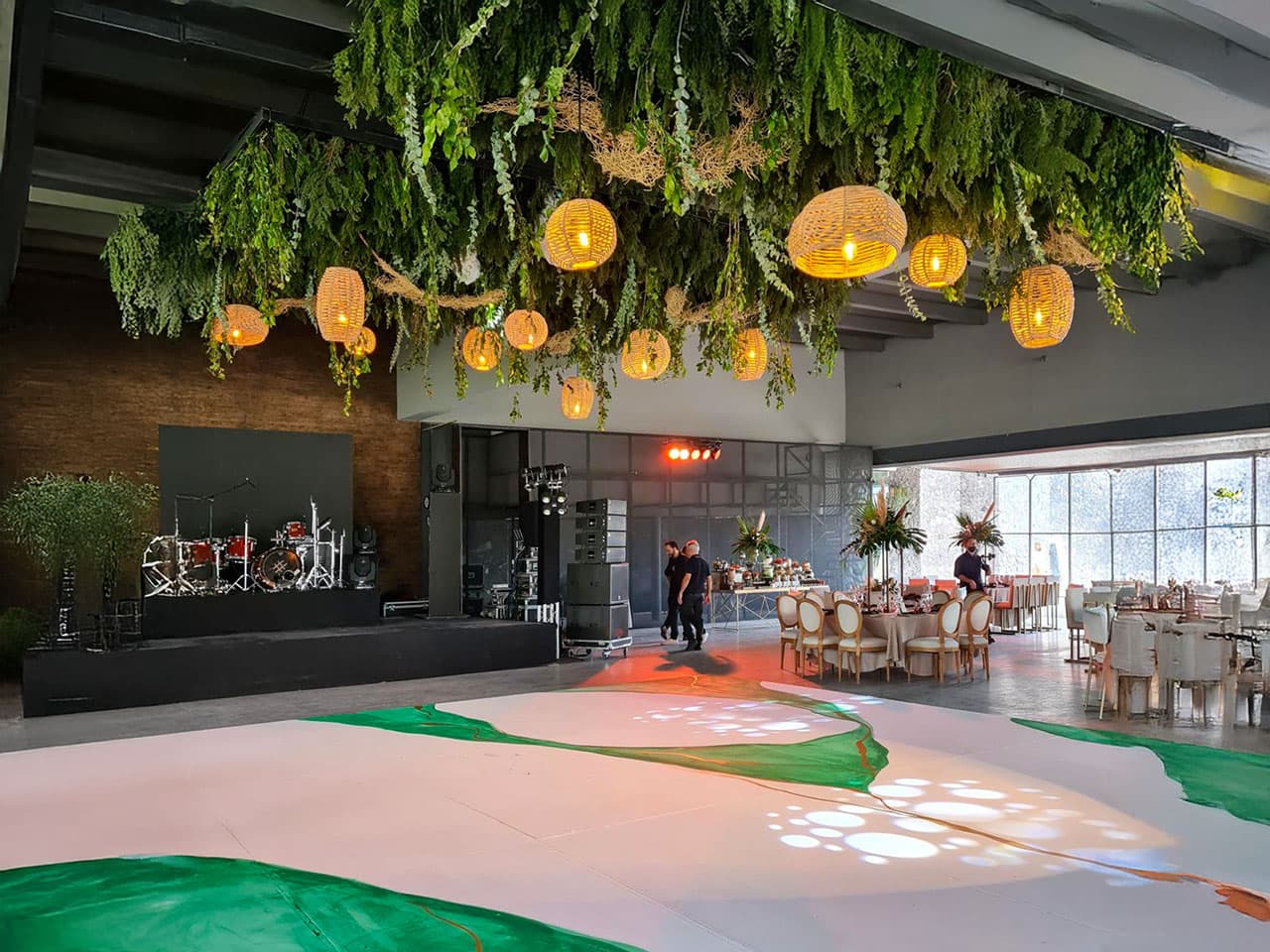 Pista de baile personalizada