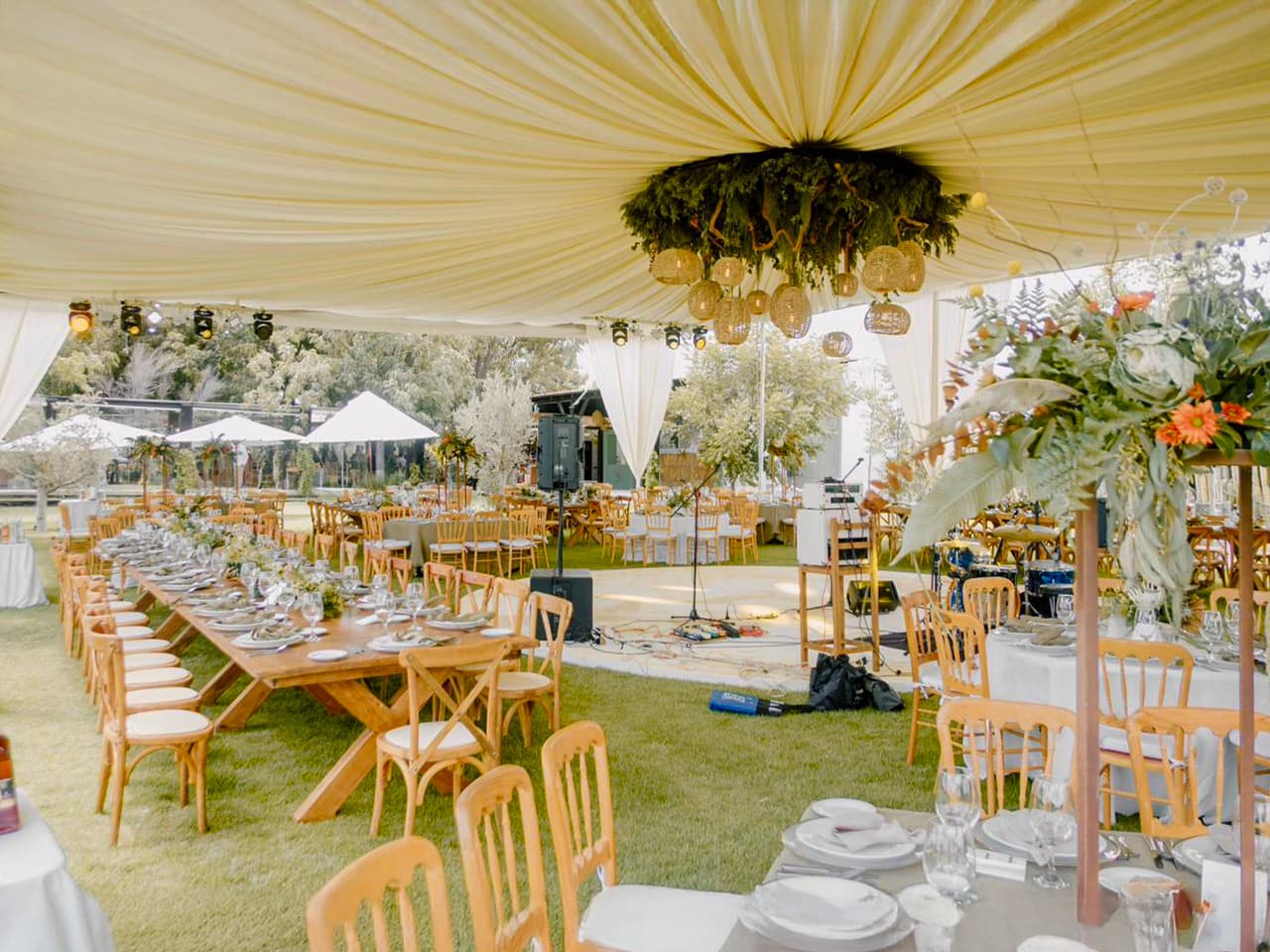 Estructura para evento corporativo